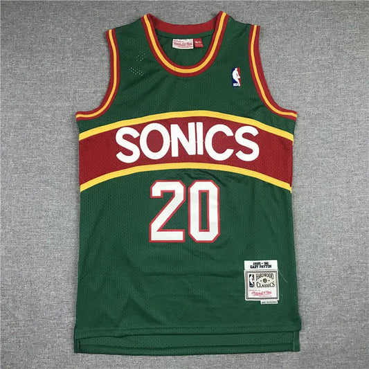 Oklahoma City Thunder SuperSonics Gary Payton NO.20 Basketball Jersey