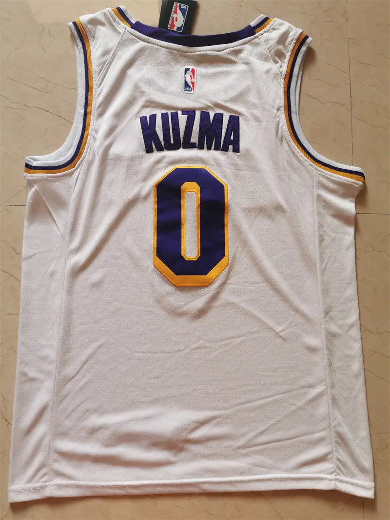 Los Angeles Lakers Kyle Kuzma NO.0 Basketball Jersey