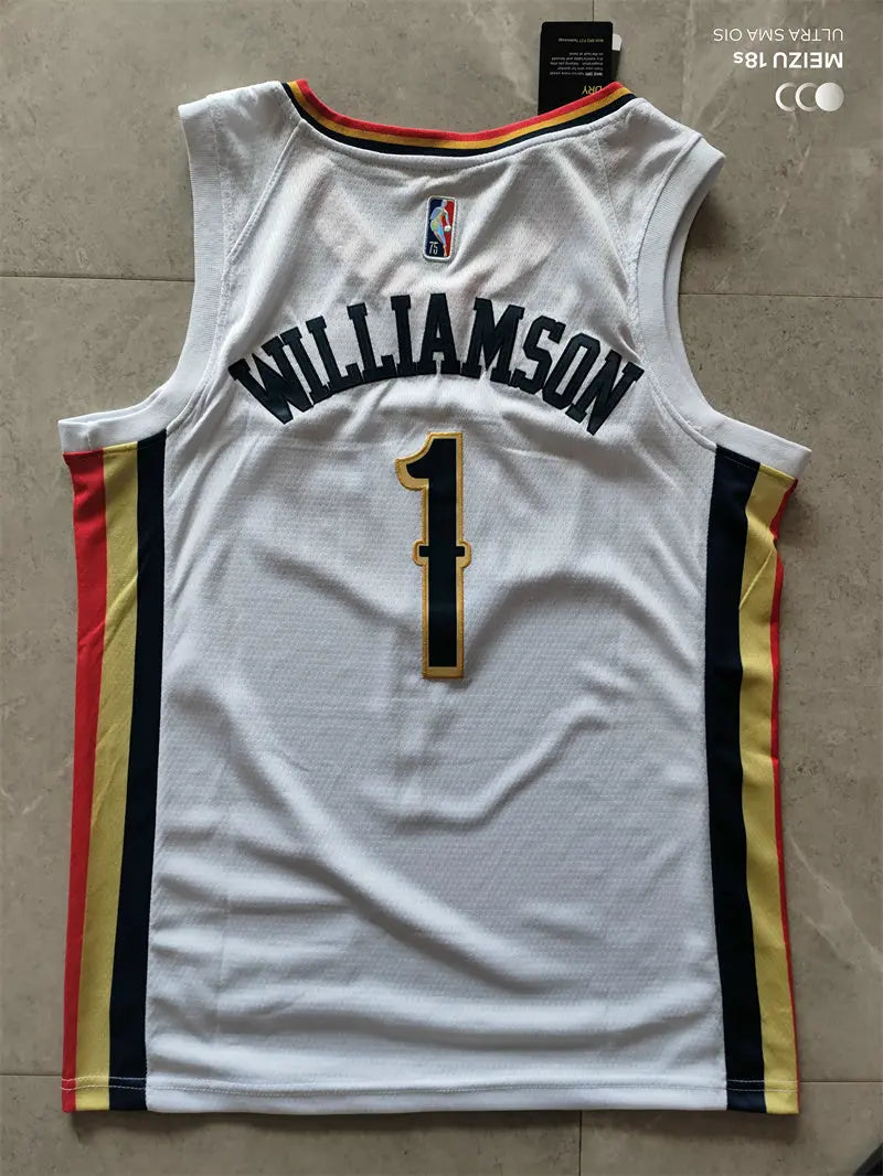 New Orleans Pelicans Zion Williamson NO.1 Basketball Jersey