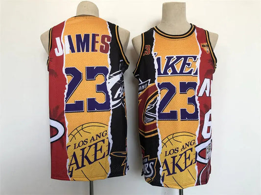 Los Angeles Lakers Lebron James NO.23 Basketball Jersey