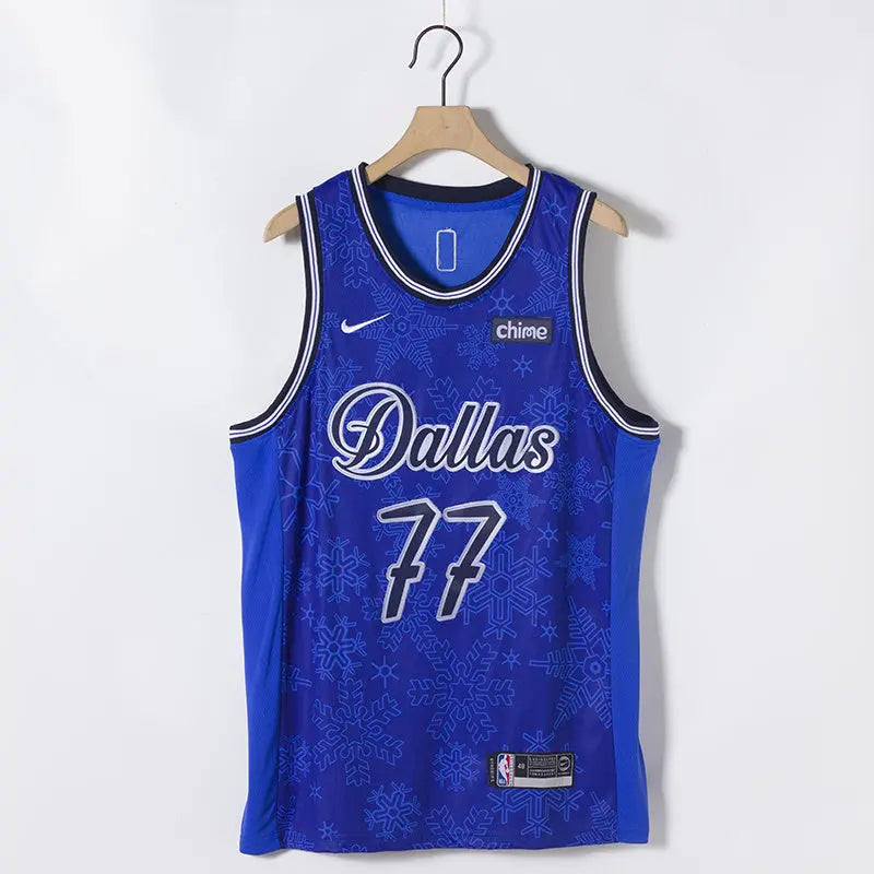 Dallas Mavericks Luka Don?i? NO.77 Basketball Jersey