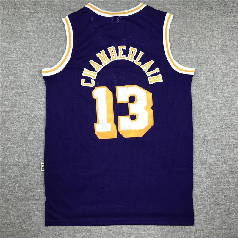 Los Angeles Lakers Wilt Chamberlain NO.13 Basketball Jersey