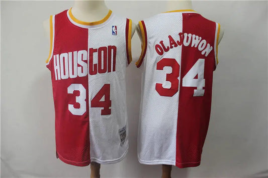 Houston Rockets Hakeem Olajuwon NO.34 Basketball Jersey