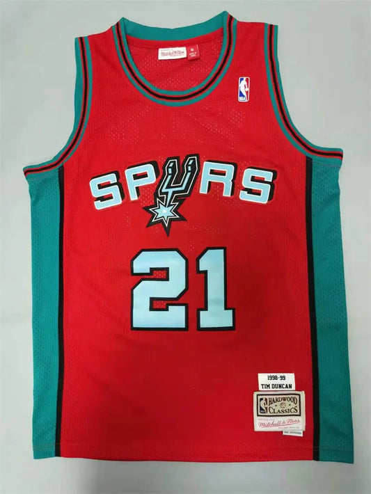 San Antonio Spurs Tim Duncan NO.21 Basketball Jersey