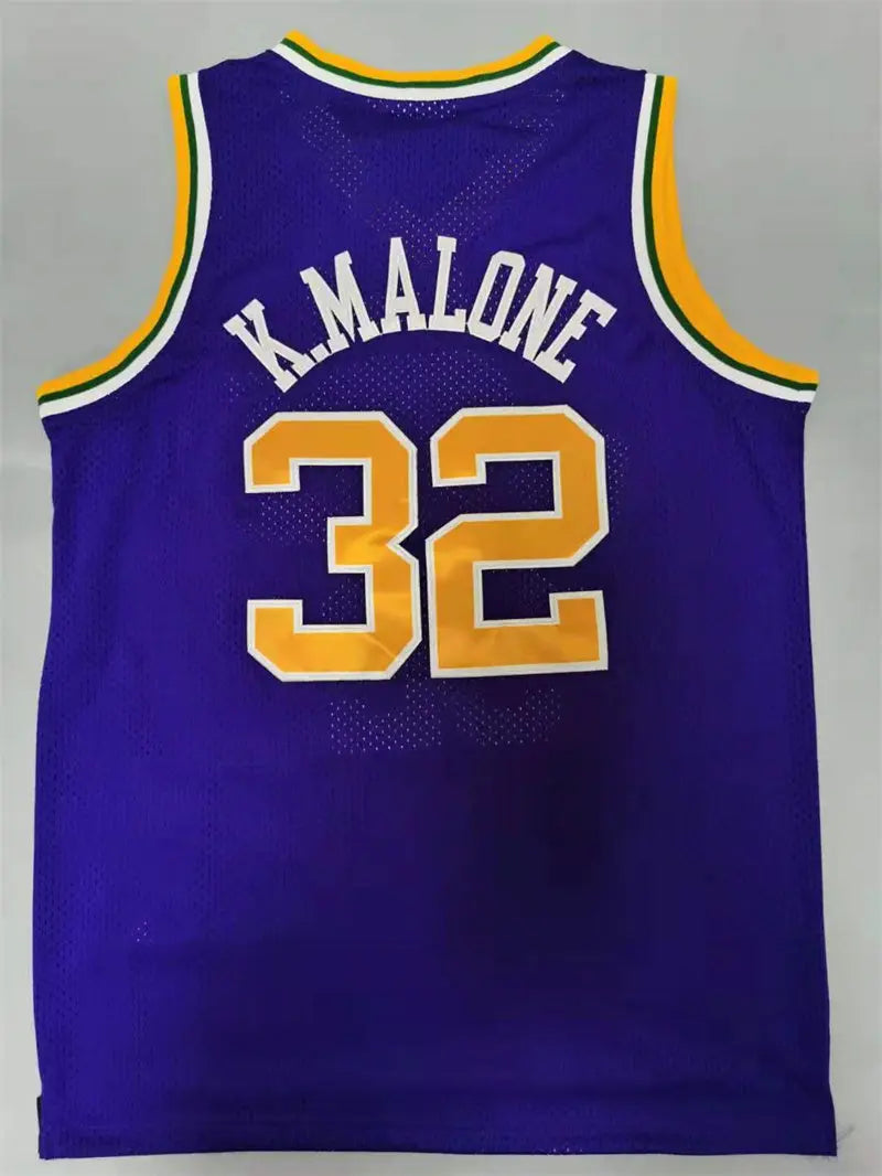 Utah Jazz Karl Malone NO.32 Basketball Jersey