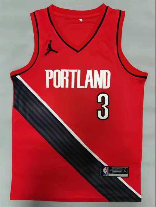 Portland Trail Blazers CJ McCollum NO.3 Basketball Jersey