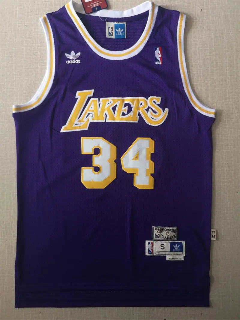 Los Angeles Lakers Shaquille O'Neal NO.34 Basketball Jersey