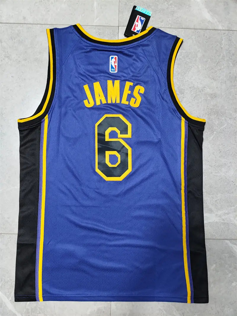 Los Angeles Lakers Lebron James NO.6 Basketball Jersey