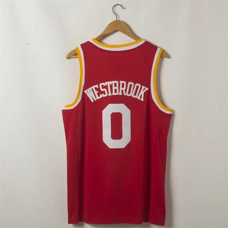 Houston Rockets Russell Westbrook NO.0 Basketball Jersey