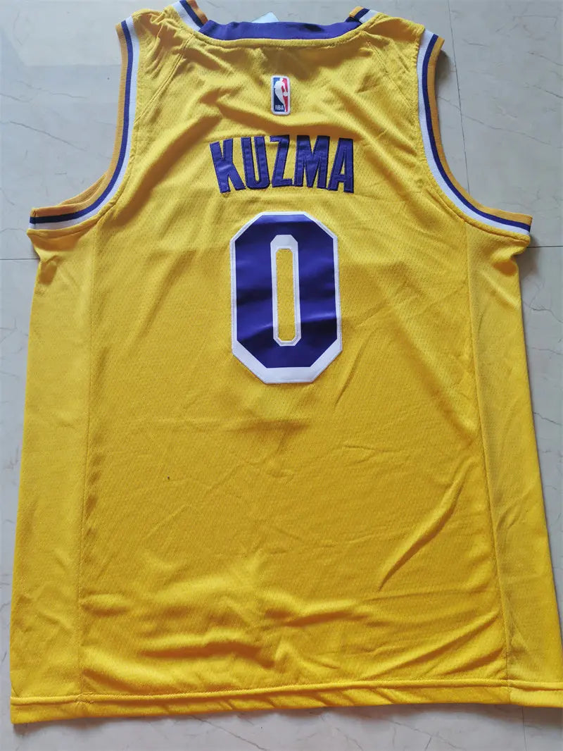 Los Angeles Lakers Kyle Kuzma NO.0 Basketball Jersey