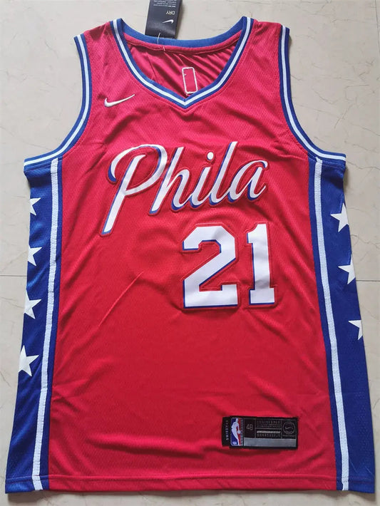 Philadelphia 76ers Joel Embiid NO.21 basketball Jersey