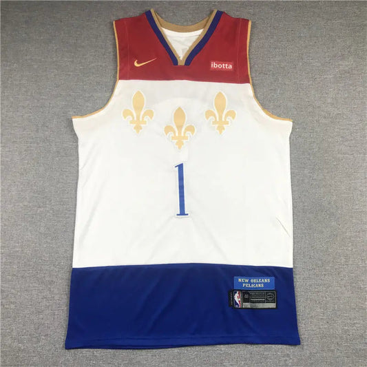 New Orleans Pelicans Zion Williamson NO.1 Basketball Jersey