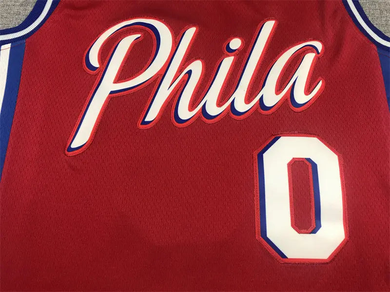 Philadelphia 76ers Maxey NO.0 basketball Jersey