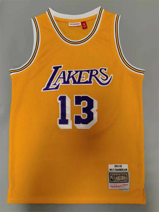 Los Angeles Lakers Wilt Chamberlain NO.13 Basketball Jersey