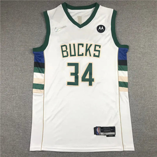 Milwaukee Bucks Giannis Antetokounmpo NO.34 Basketball Jersey