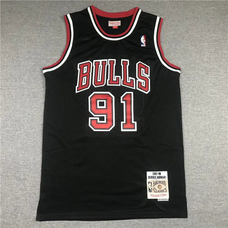 Chicago Bulls Dennis Rodman NO.91 Basketball Jersey