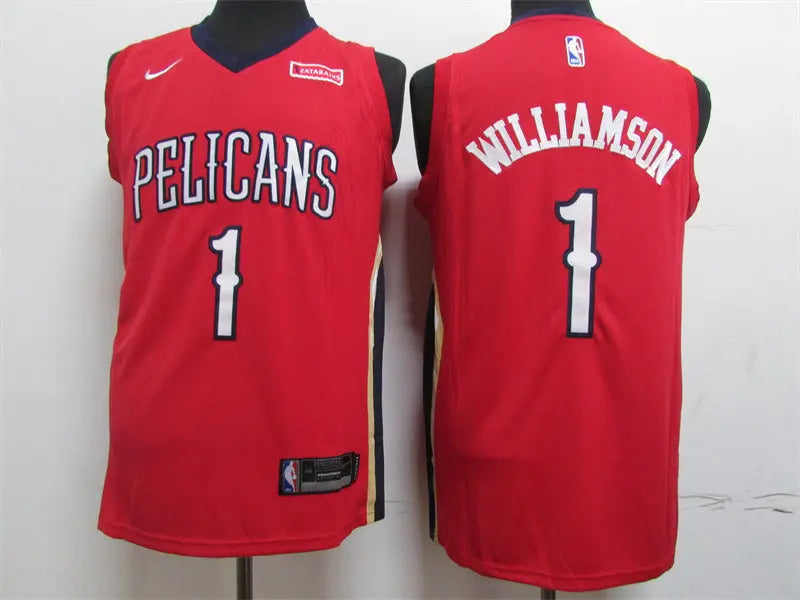 New Orleans Pelicans Zion Williamson NO.1 Basketball Jersey