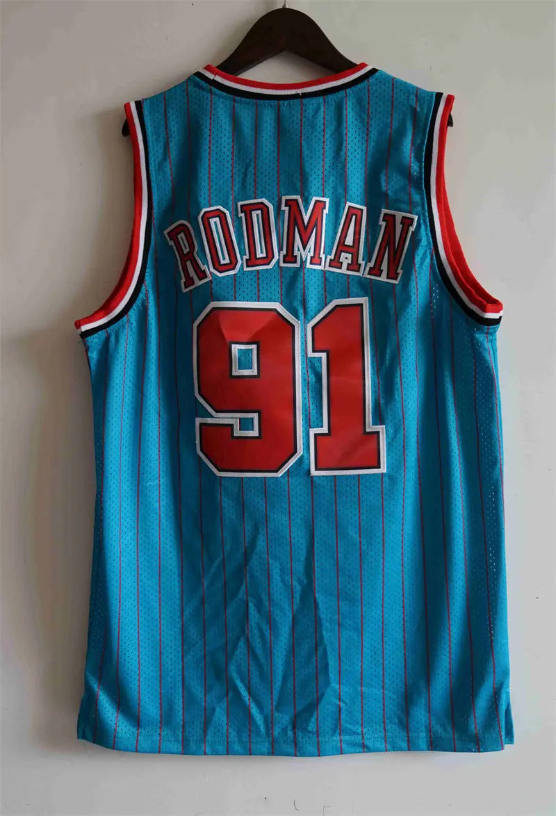 Chicago Bulls Dennis Rodman NO.91 Basketball Jersey