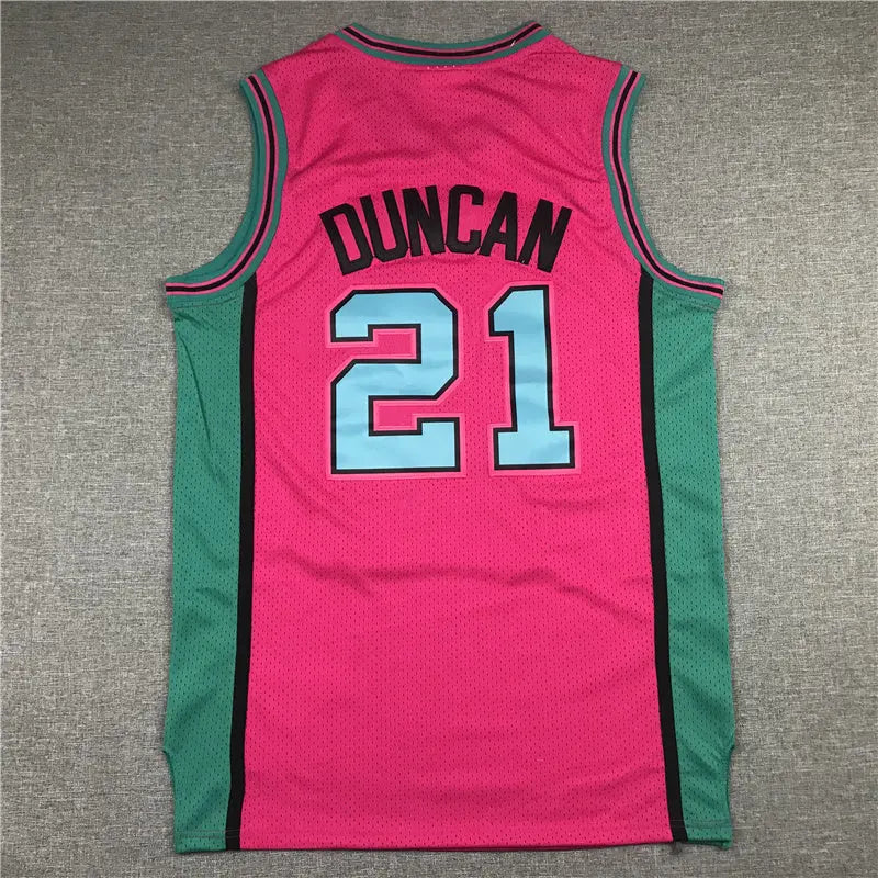 San Antonio Spurs Tim Duncan NO.21 Basketball Jersey