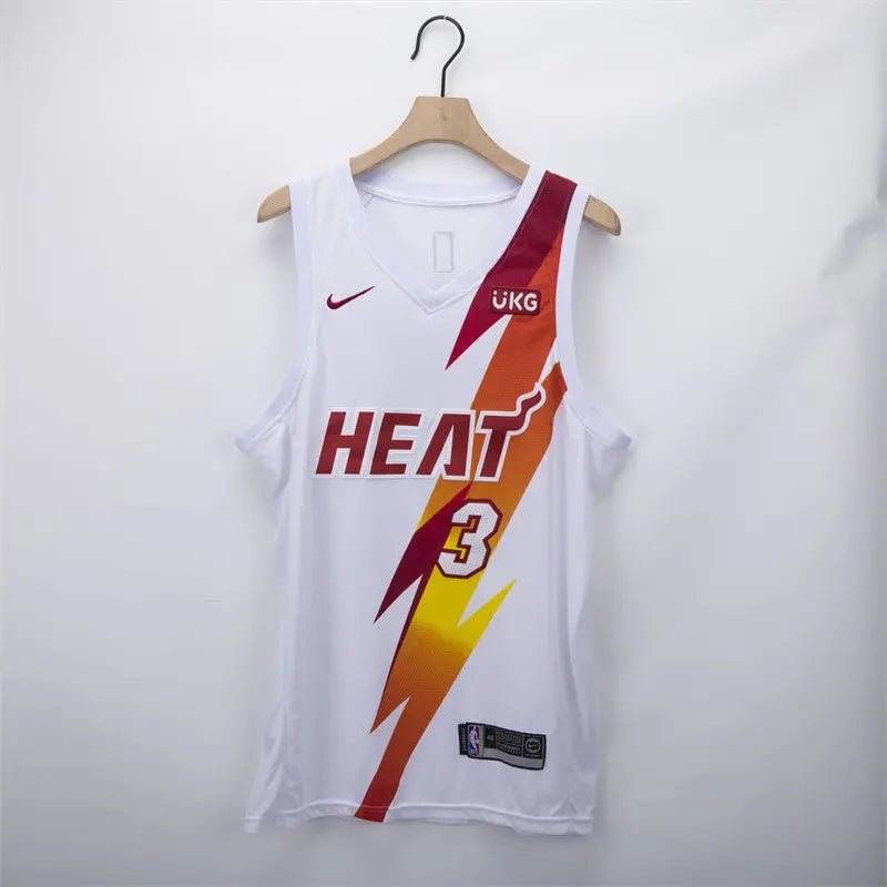 Miami Heat Wade NO.3 Basketball Jersey