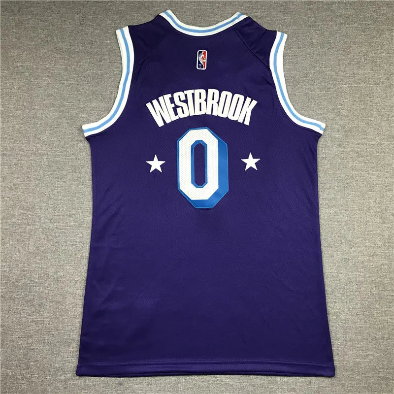 Los Angeles Lakers Russell Westbrook NO.0 Basketball Jersey