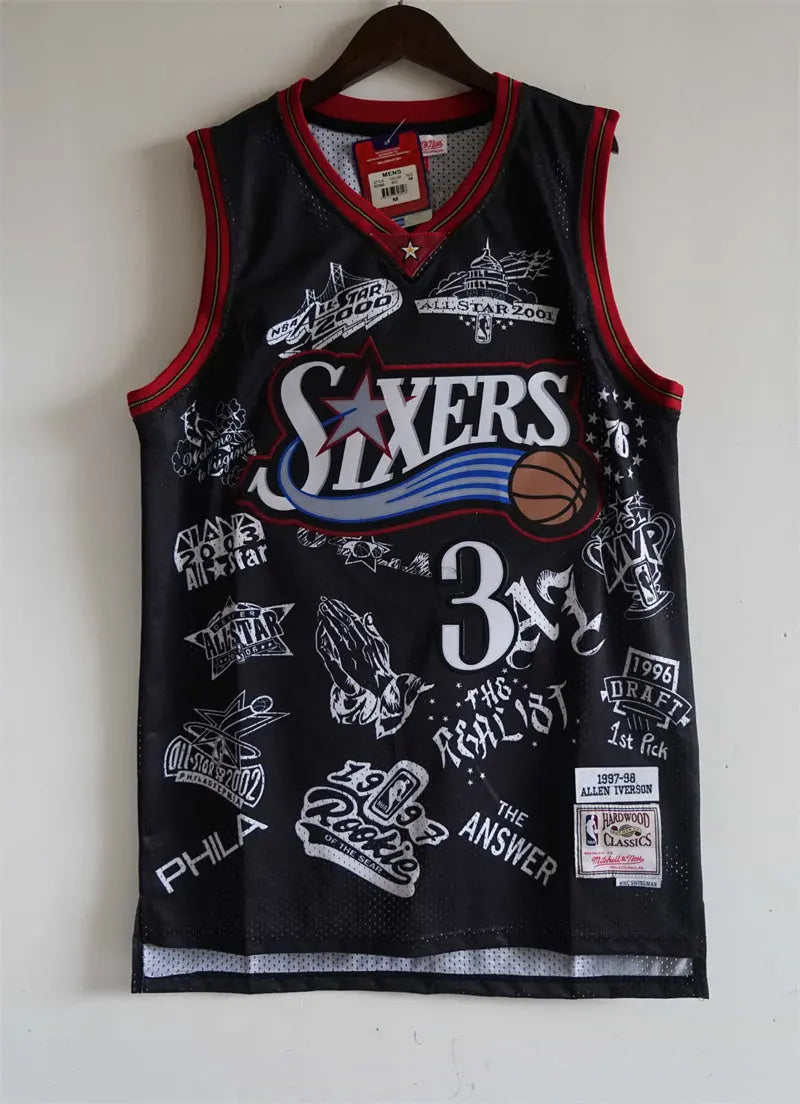 Philadelphia 76ers Allen Iverson NO.3 basketball Jersey