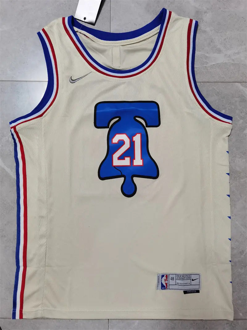 Philadelphia 76ers Joel Embiid NO.21 basketball Jersey