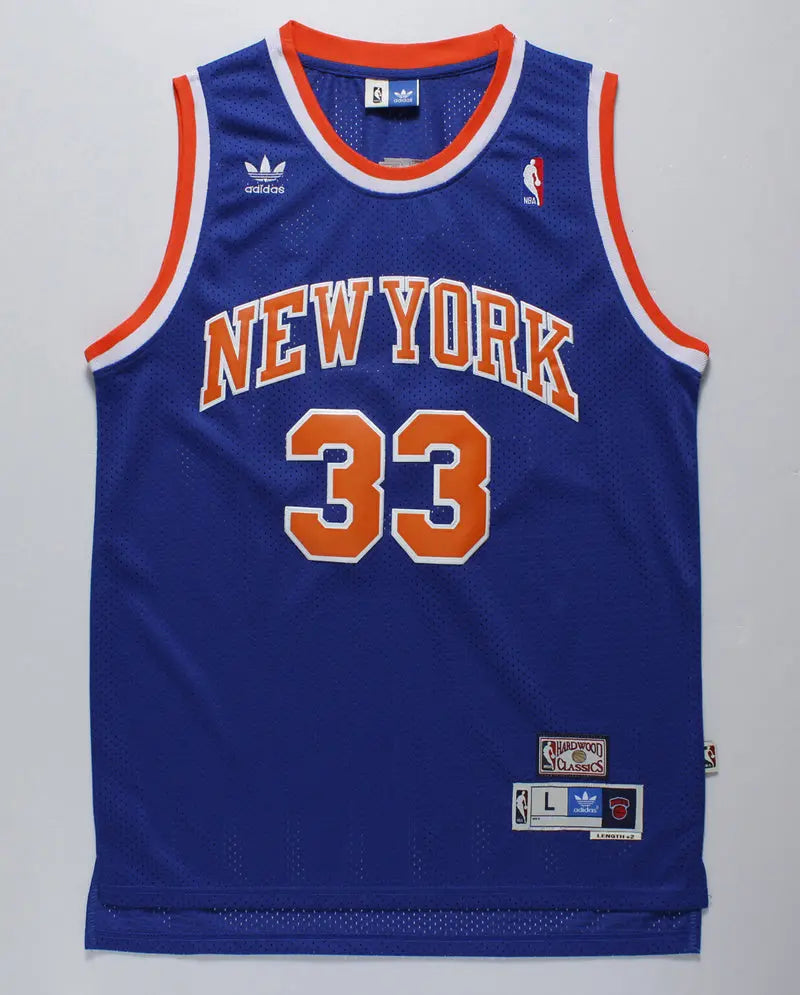 New York Knicks Ewing NO.33 Basketball Jersey