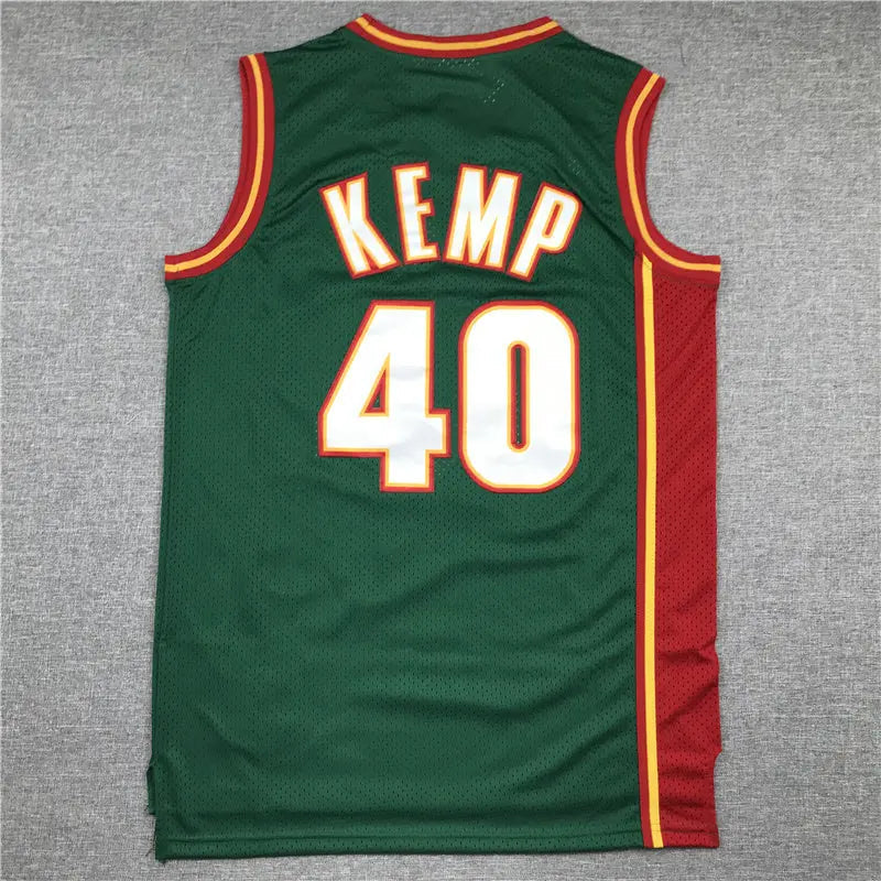 Oklahoma City Thunder SuperSonics Shawn Kemp NO.40 Basketball Jersey