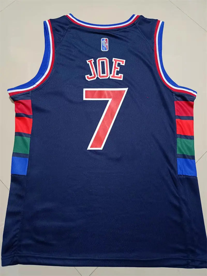 Philadelphia 76ers Joe NO.7 basketball Jersey