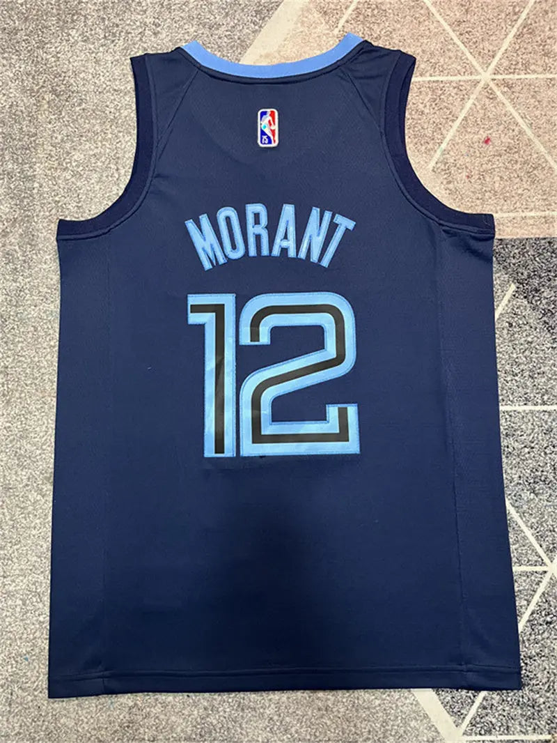 Memphis Grizzlies Ja Morant NO.12 Basketball Jersey