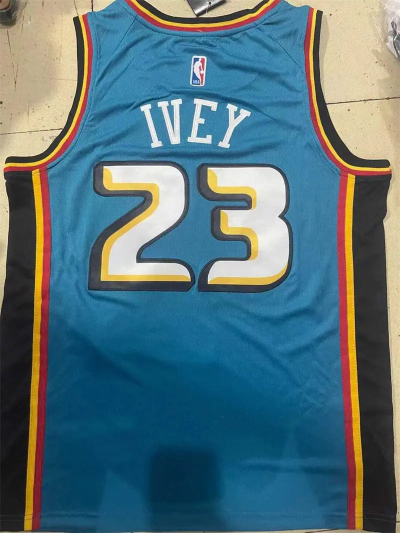 Detroit Pistons Jaden Ivey NO.23 Basketball Jersey