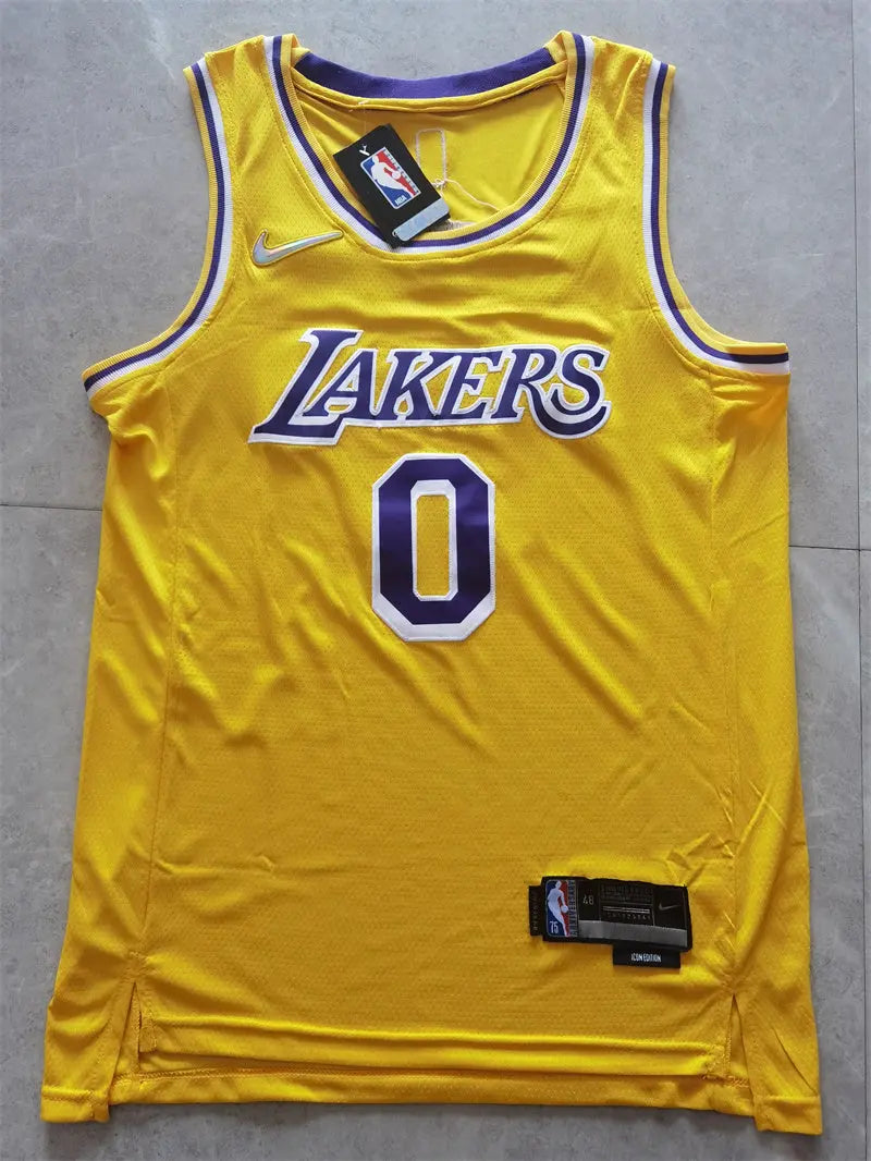 Los Angeles Lakers Russell Westbrook NO.0 Basketball Jersey