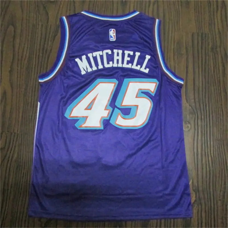 Utah Jazz Donovan Mitchell NO.45 Basketball Jersey