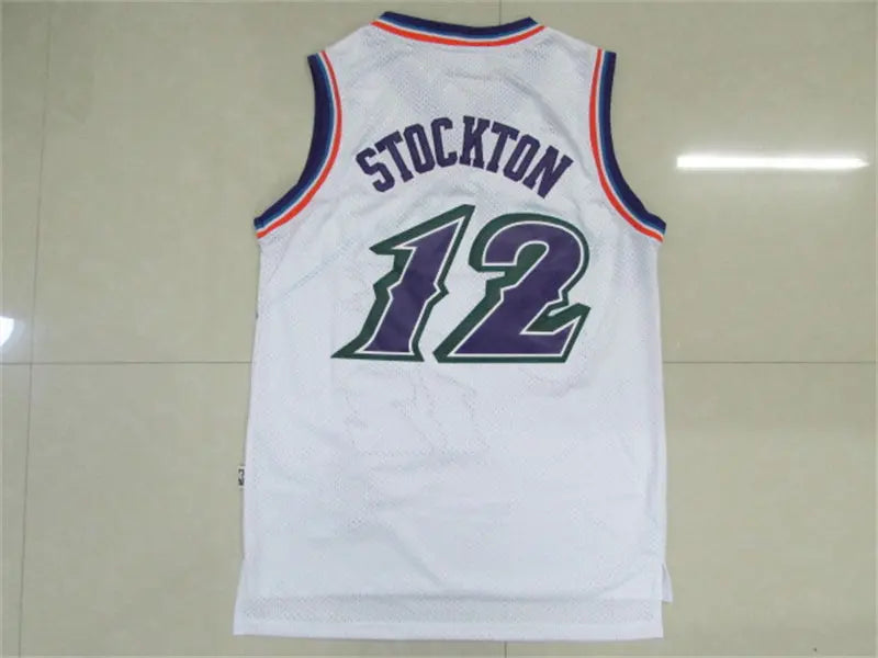 Utah Jazz John Stockton NO.12 Basketball Jersey