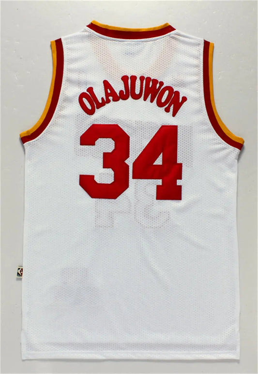 Houston Rockets Hakeem Olajuwon NO.34 Basketball Jersey