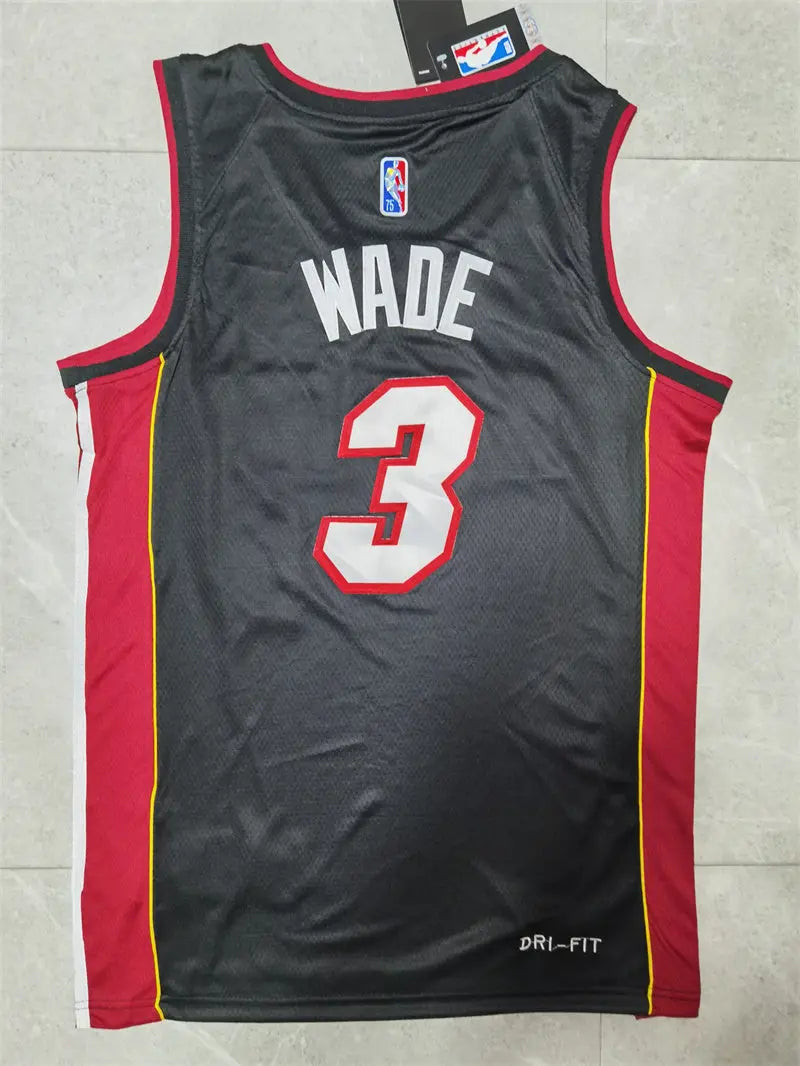 Miami Heat Wade NO.3 Basketball Jersey