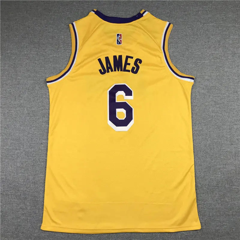 Los Angeles Lakers Lebron James NO.6 Basketball Jersey