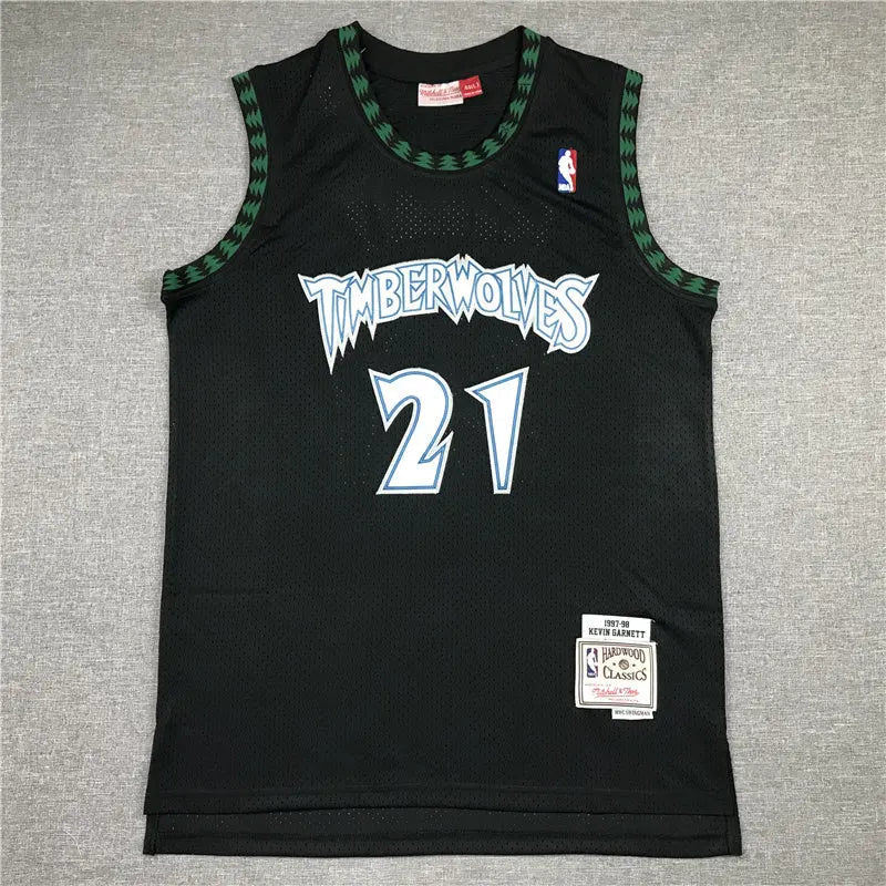 Minnesota Timberwolves Kevin Garnett NO.21 Basketball Jersey