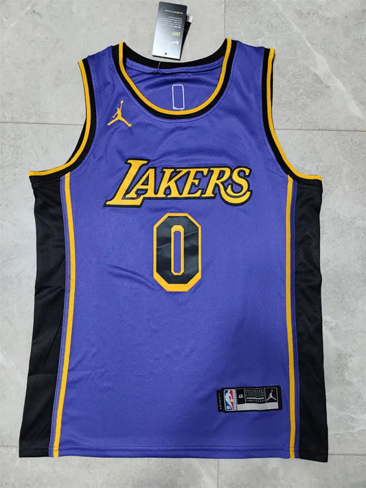 Los Angeles Lakers Russell Westbrook NO.0 Basketball Jersey