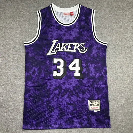 Los Angeles Lakers Shaquille O'Neal NO.34 Basketball Jersey