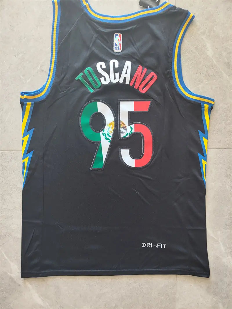 Golden State Warriors Toscano NO.95 Basketball Jersey