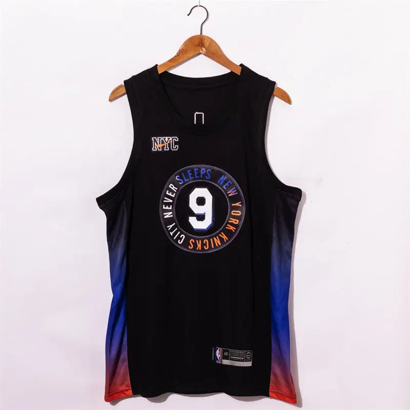 New York Knicks Barrett NO.9 Basketball Jersey