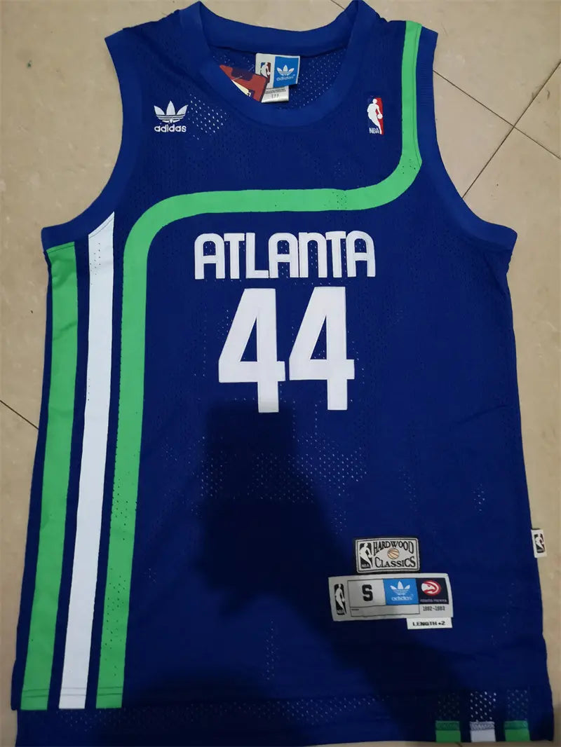 Atlanta Hawks Pete Maravich NO.44 Basketball Jersey