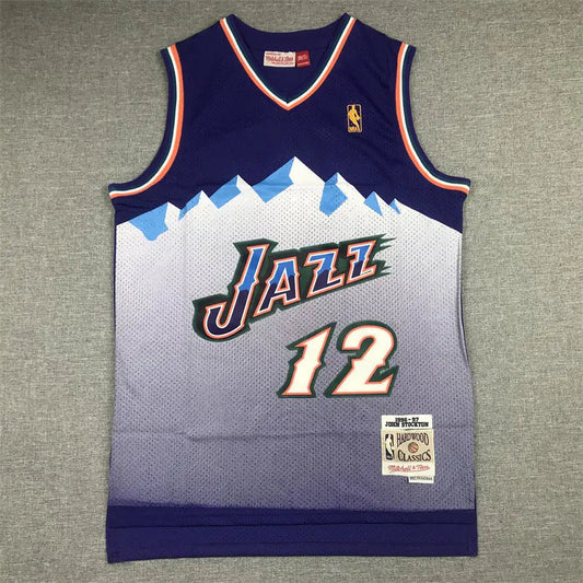 Utah Jazz John Stockton NO.12 Basketball Jersey