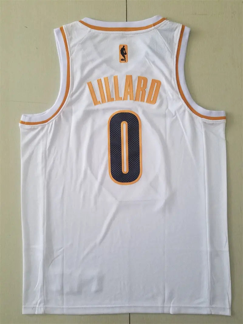 Portland Trail Blazers Damian Lillard NO.0 Basketball Jersey