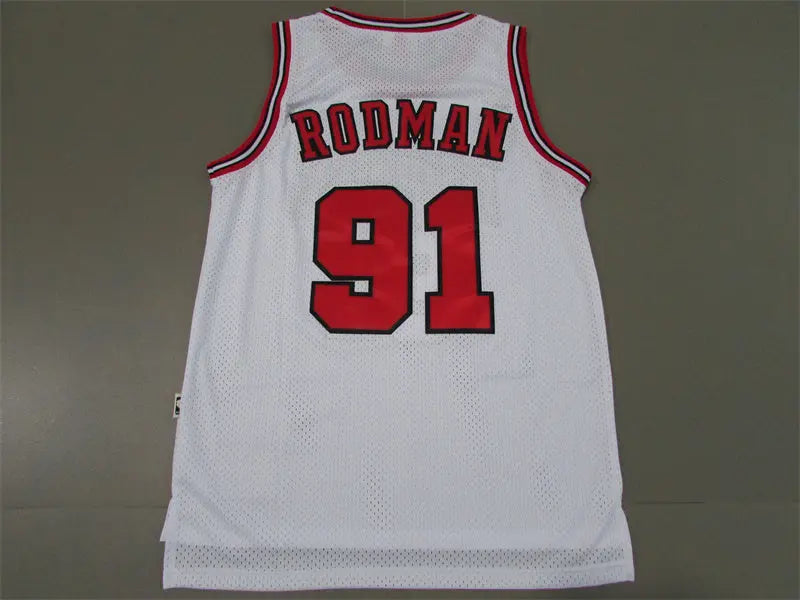 Chicago Bulls Dennis Rodman NO.91 Basketball Jersey