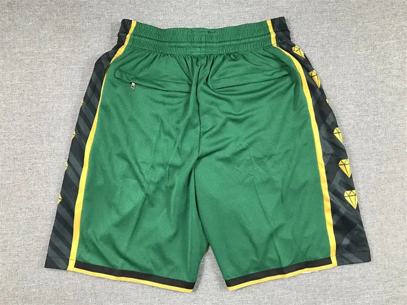 Boston Celtics Green Basketball Shorts