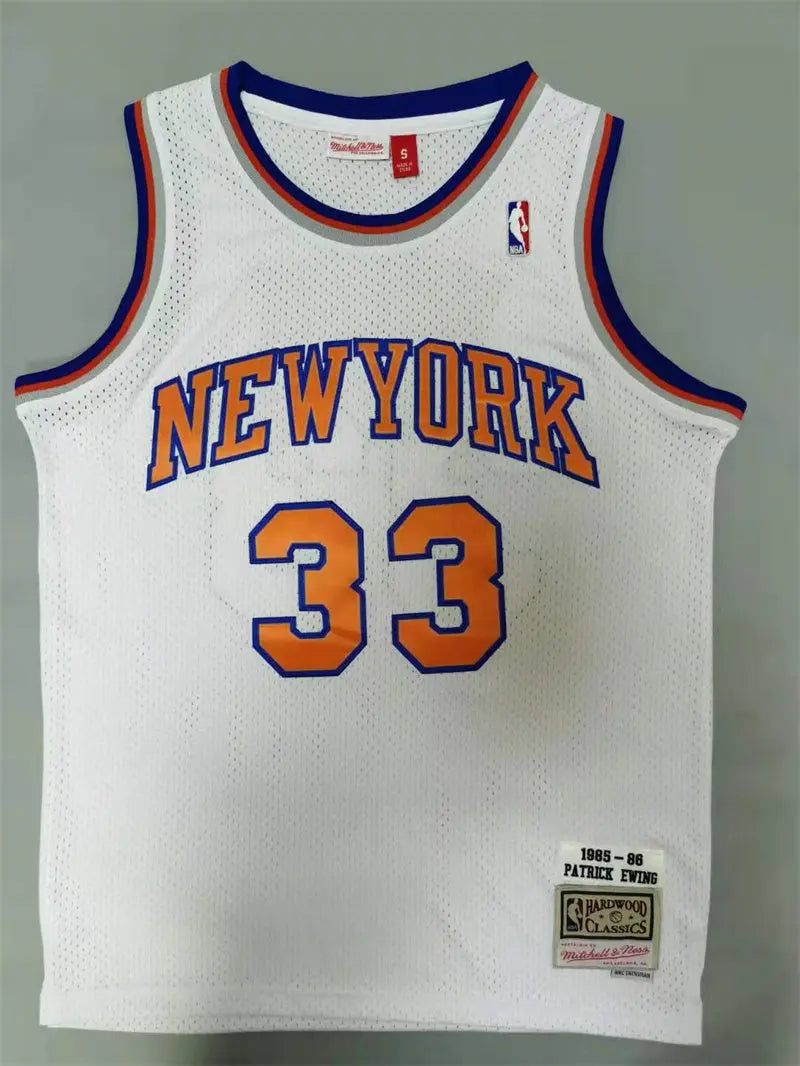 New York Knicks Ewing NO.33 Basketball Jersey