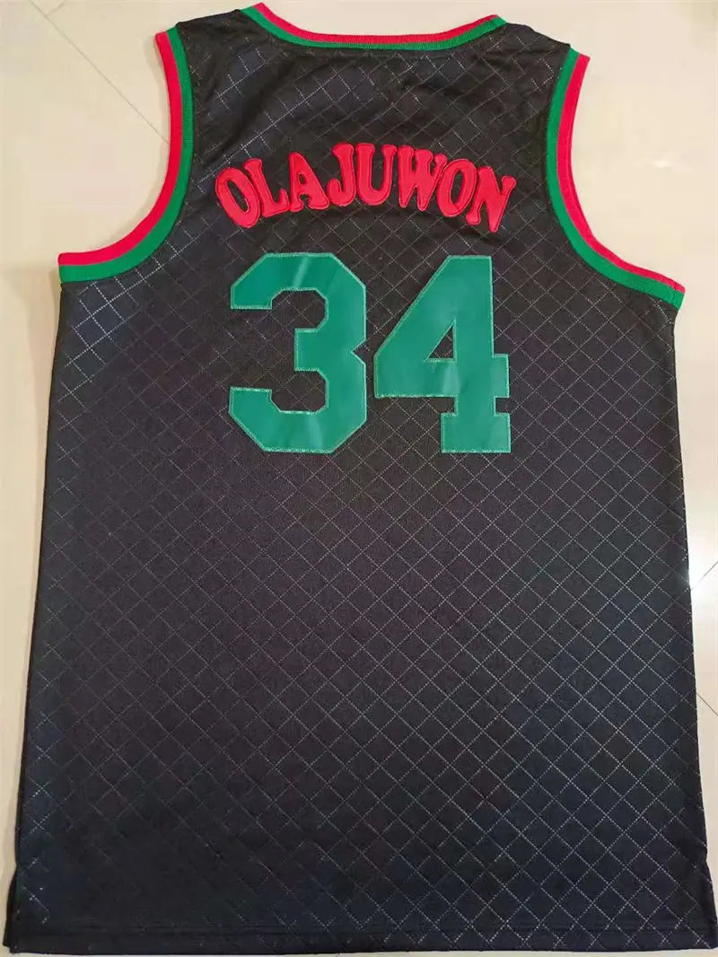 Houston Rockets Hakeem Olajuwon NO.34 Basketball Jersey